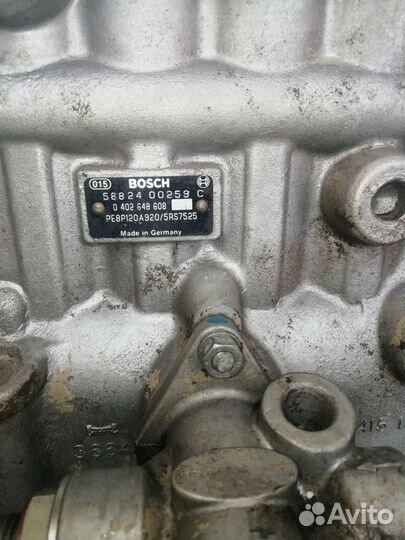 Тнвд bosch камаз 240 л.с