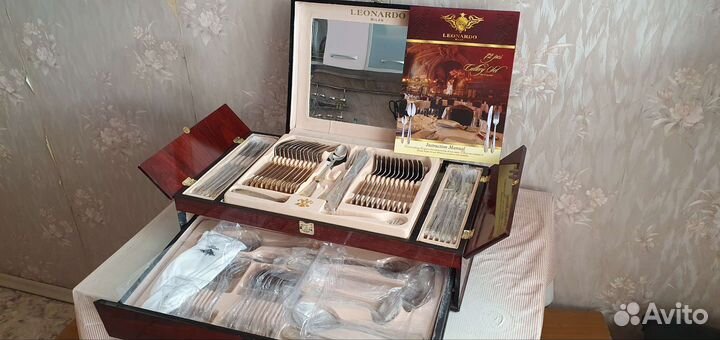 Набор столовых приборов Leonardo Milan 72премета