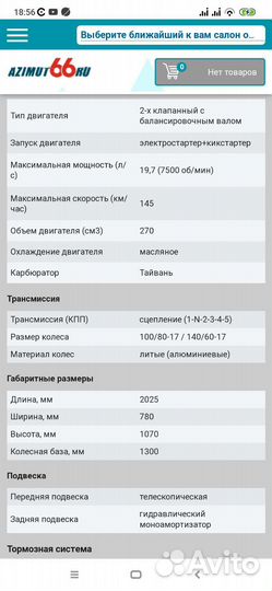 Мотоцикл Рейсер 300 куб