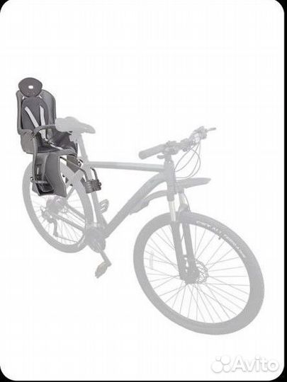 Детское велокресло на багажник до 6 лет