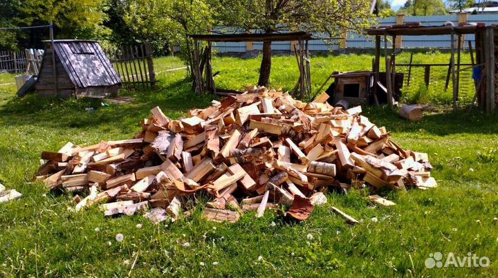 Дрова в укладку