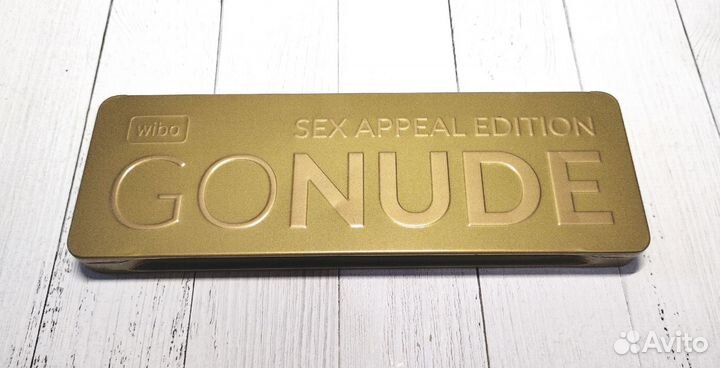 Палетка теней для век wibo GO nude SEX appeal ED
