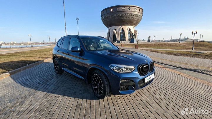 BMW X3 2.0 AT, 2021, 28 000 км