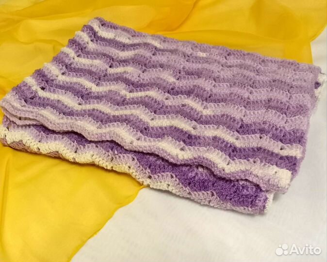 Детский плед/одеяло на выписку, коляску, кроватку