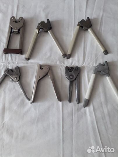 Пломбиратор свинцовых пломб СССР.Металлич.печать