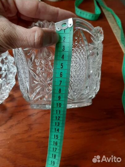 Хрусталь СССР салатница пепельница вазочка