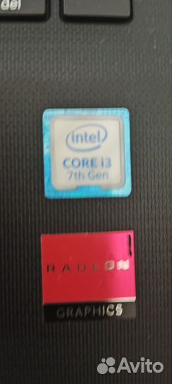 Ноутбук hp laptop 17 i3/8gb/ssd120gb/500gb