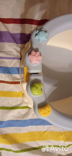 Сиденье для купания kidfinity голубой