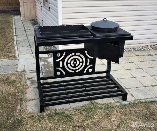 Мангал лофт