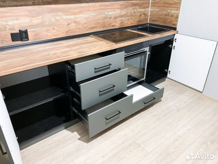 Прямая кухня со склада (цена за всю кухню) ксп:297