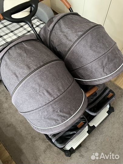 Коляска для двойни б/у