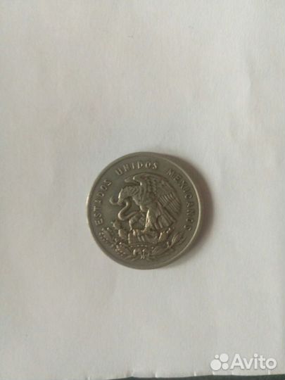 Продаю 50 центаво 1950г. Мексика