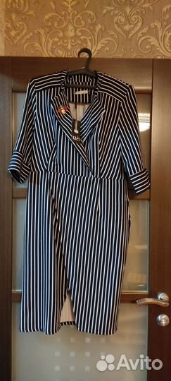 Платье с пиджаком 50