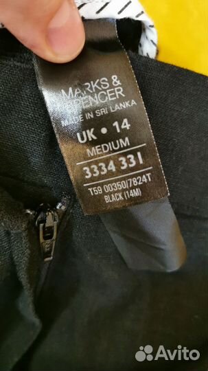 Брюки лён/вискоза Marks&Spenser 48