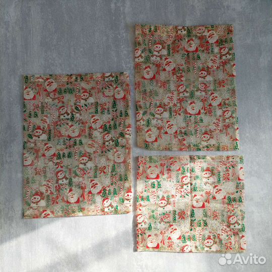 Подарочный мешок новогодний набор