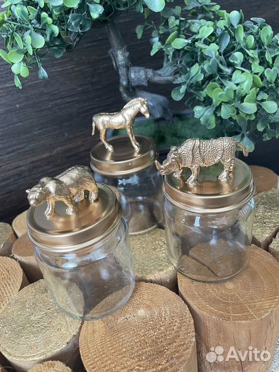 Декоративные банки для хранения