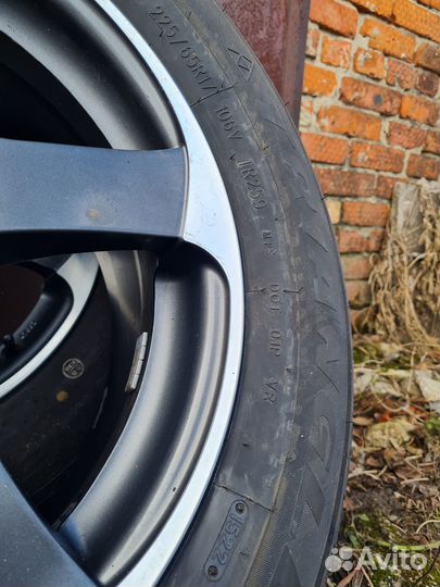 Шины Triangle R17 225х65 + литые диски dotz