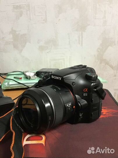 Зеркальный фотоаппарат Sony Alpha a65v