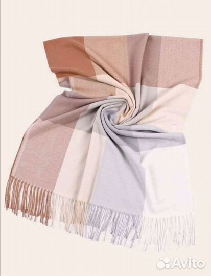 Шарф женский в клетку