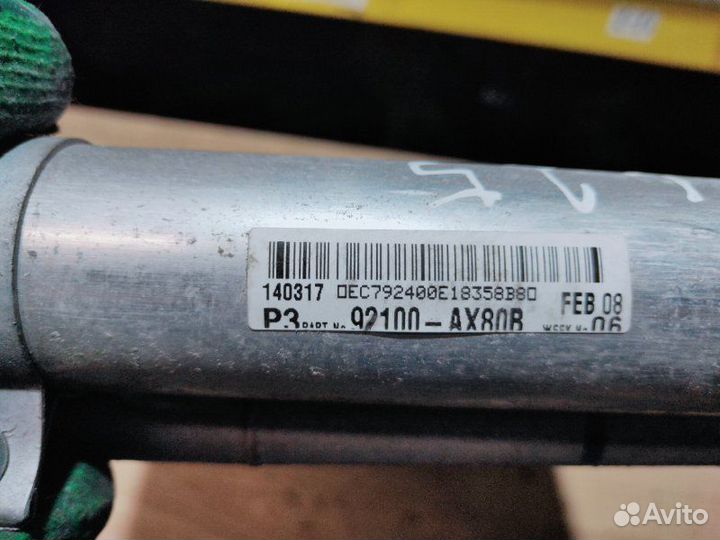 Радиатор кондиционера Nissan Note E11 2008