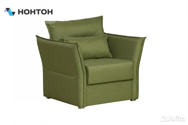 Кресло Бруклин зеленое