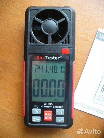 Цифровой анемометр