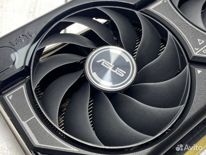 Видеокарта Asus dual-RTX4060TI-O8G б\у