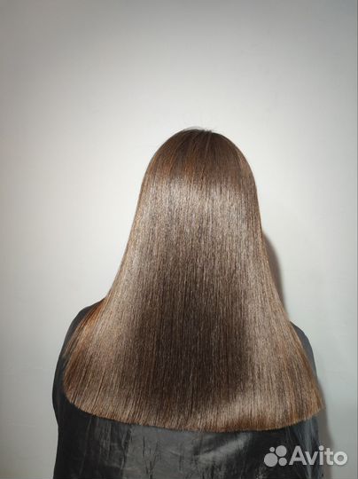 Кератин ботокс волос