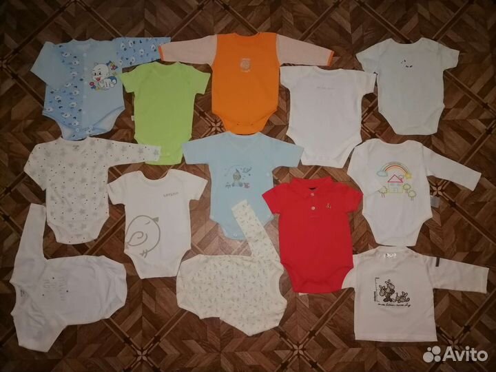 Боди 0-6 мес