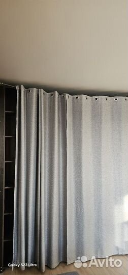 Продам шторы бу 1 год. Покупал в Леруа