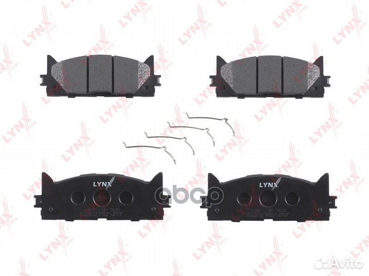 BD-7530 колодки дисковые передние Toyota Camry