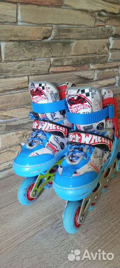 Роликовые коньки детские раздвижные