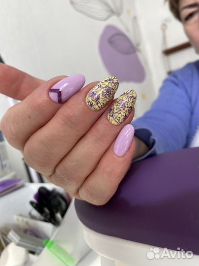 Маникюр педикюр,коррекция и покраска бровей