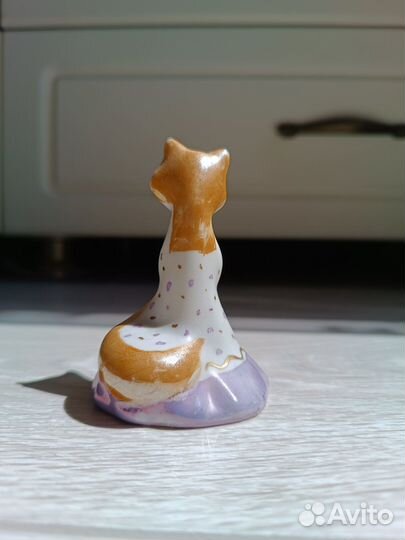 Фарфоровая статуэтка Лисичка Сысерть СССР