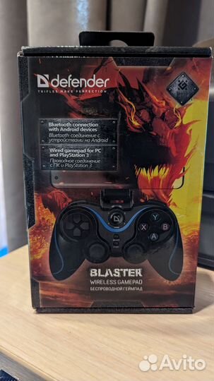Беспроводной геймпад Defender blaster