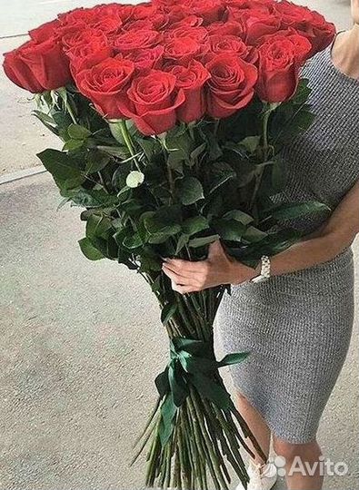 Высокие розы Гигантские розы Доставка цветов