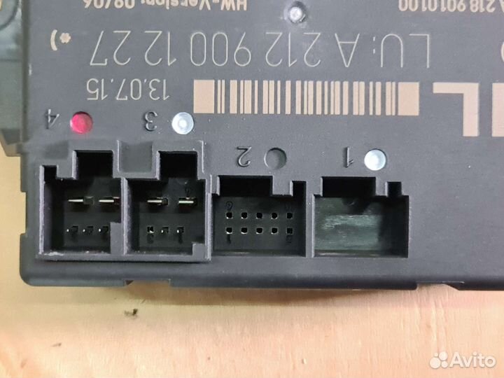 Блок задней левой двери Mercedes CLS218 рест