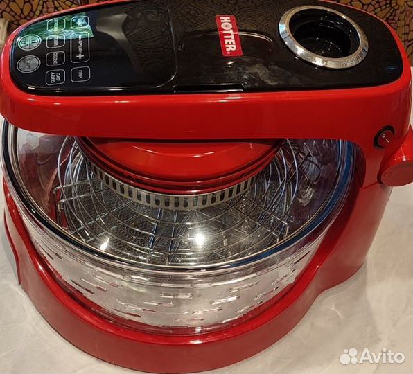 Аэрогриль Hotter HX-2098 Fitness Grill (красный)