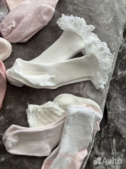 Носочки антицарапки для малышей 5 штук