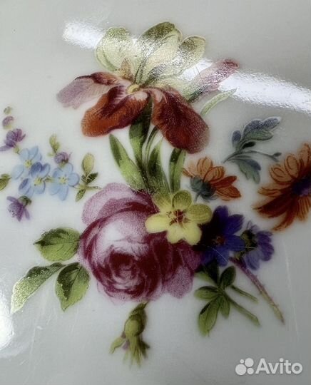 Старинные Тарелки Мейсен Meissen