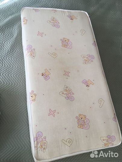 Матрасик в кроватку 120 на 60 см