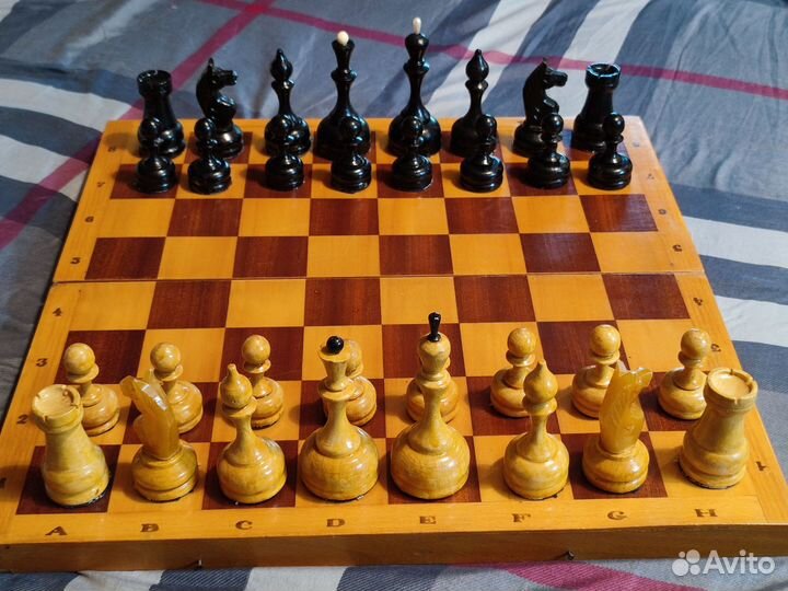 Шахматы гроссмейстерские,утяжелители,45см,ссср