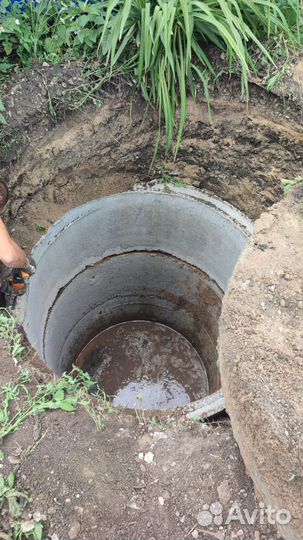 Колодцы, септики из жби колец