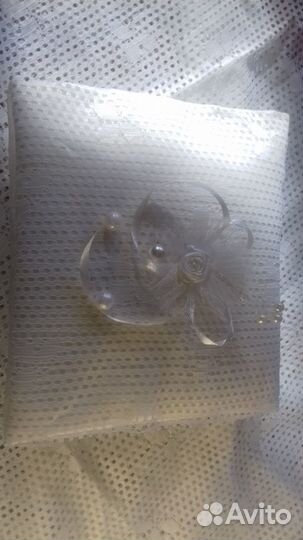 Свадебная подушечка для обручальных колец