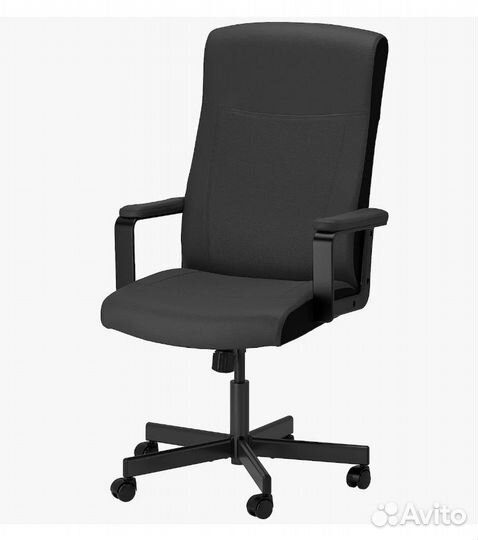 Кресло компьютерное икеа миллбергет черное Новое