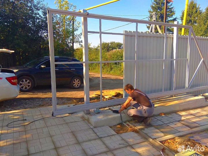 Откатные ворота