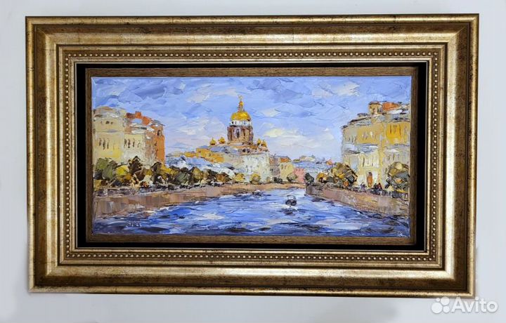 242794 Картина Каналы Петербурга