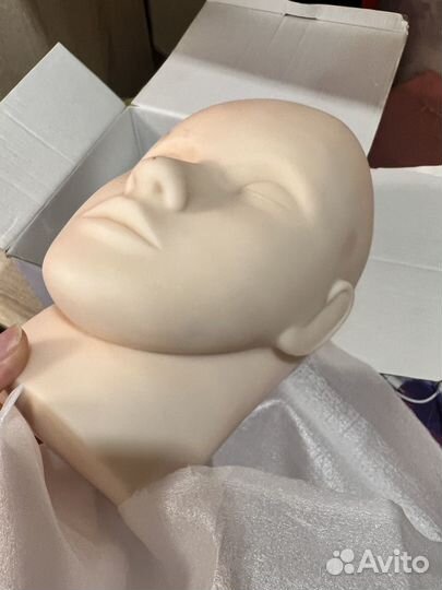 Манекен голова для наращивания ресниц