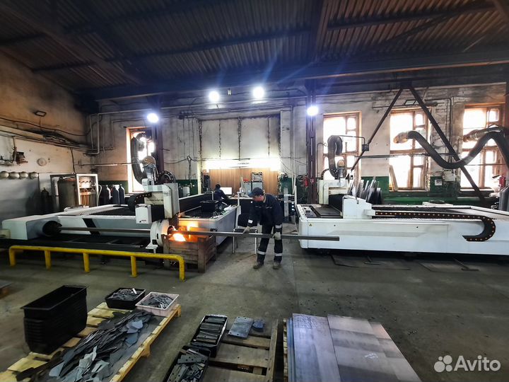 Лазерная резка листового металла и труб