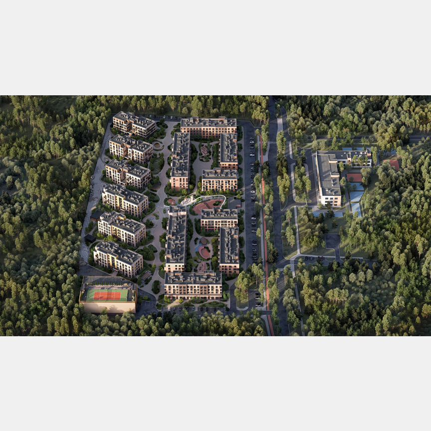 2-к. квартира, 67,3 м², 1/4 эт.